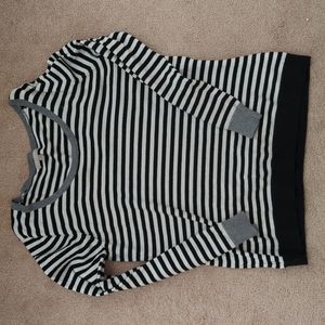 Banana Republic scoop neck stripe sweater